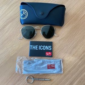Ray-Ban | Round metal frame sunglasses style 3447 NWOT